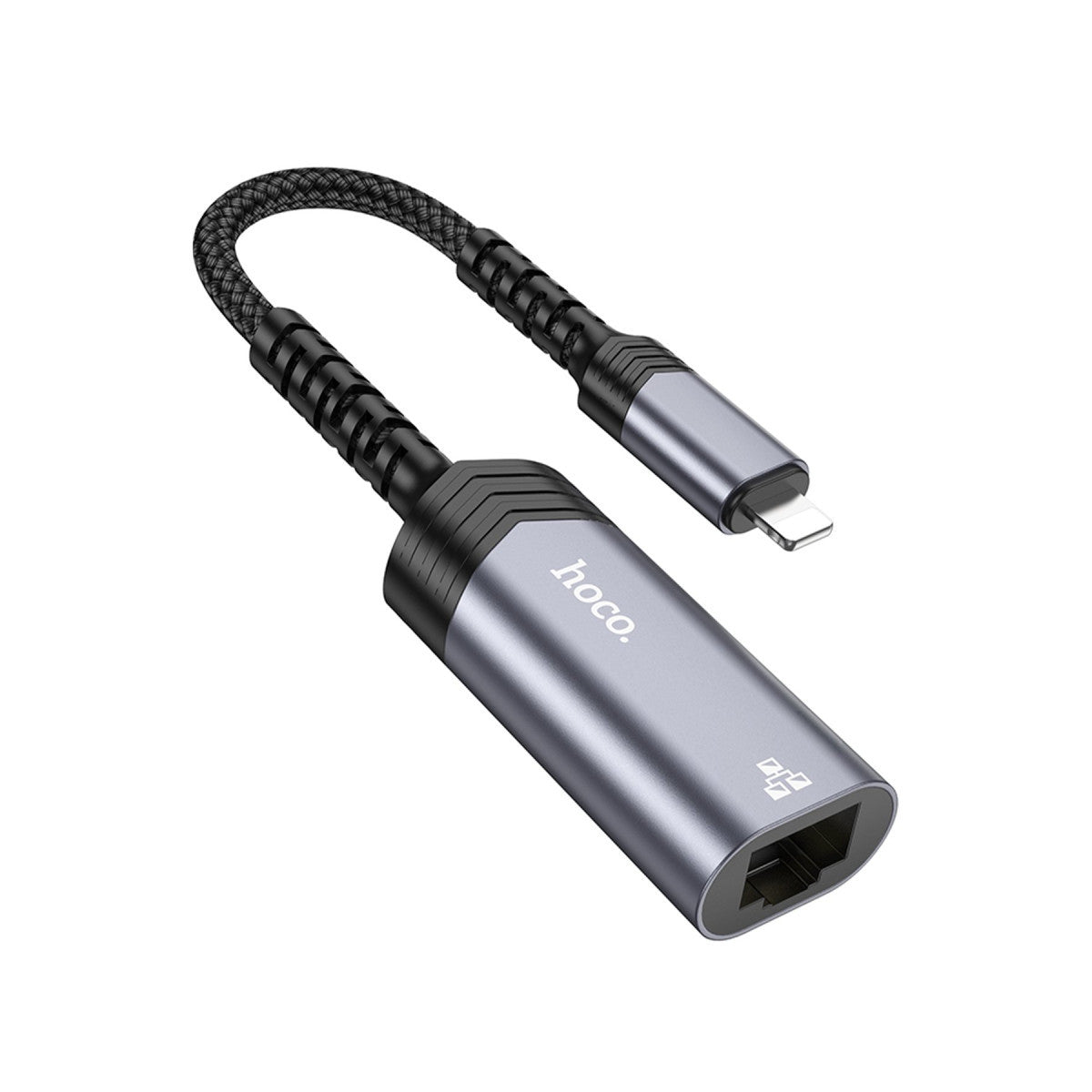 Hoco. UA26 Tak Çalıştır Lightning to RJ45 100 Mbps Ethernet Dönüştürücü
